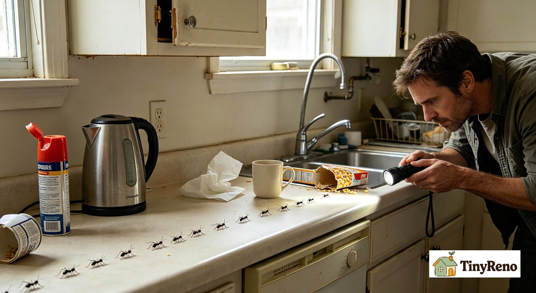 Don't Spray Ants Indoors — Here's What Actually Works