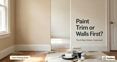 Walls or Trim First? The 1 Rule That Decides