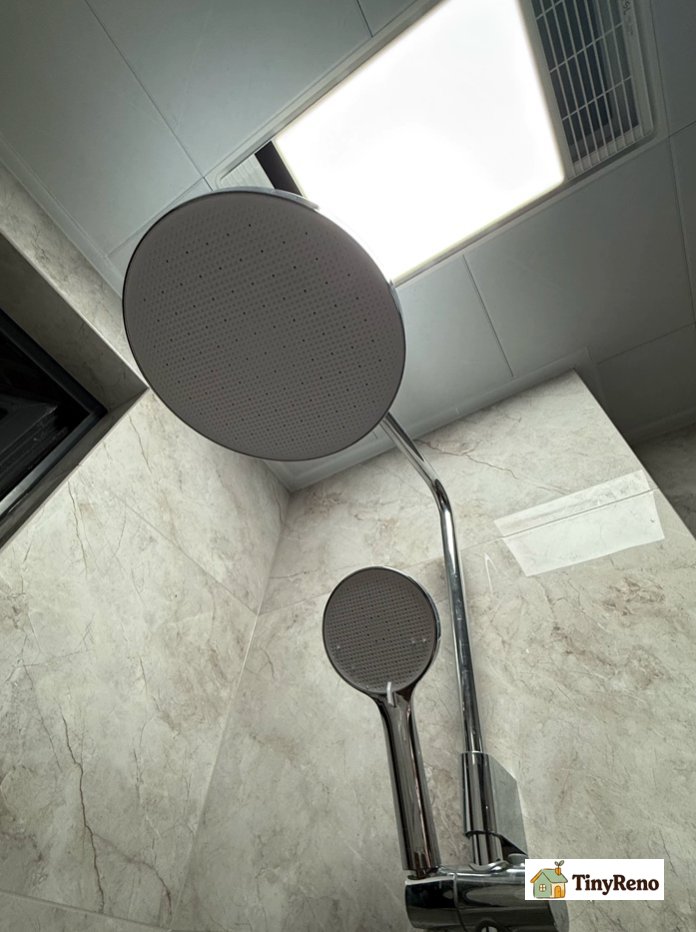 Operation effect of bathroom exhaust fan with lighting and heating functions