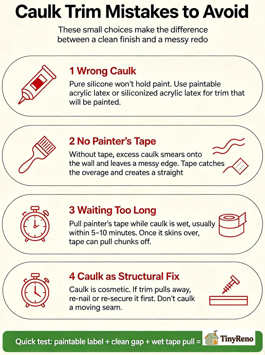Tips to Avoid Pitfalls (Distinguishing Pure Silicone vs. Acrylic Latex Paint Sealant, When Not to Apply Sealant)