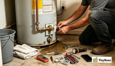 Water Heater Leaking From Bottom? A Renter's Quick Diagnostic