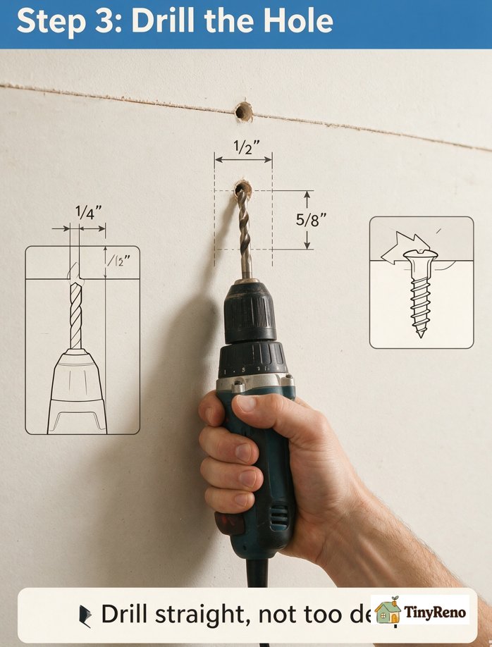 Drill the Correct Size Hole