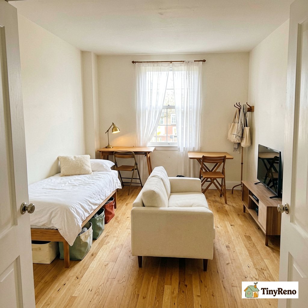 How to Furnish a Studio (What I Did in My 350 Sqft NYC Apartment)