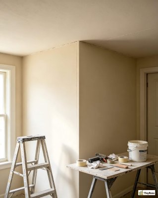 Drywall Gap Between Wall and Ceiling: 5 Causes and 3 Renter Fixes