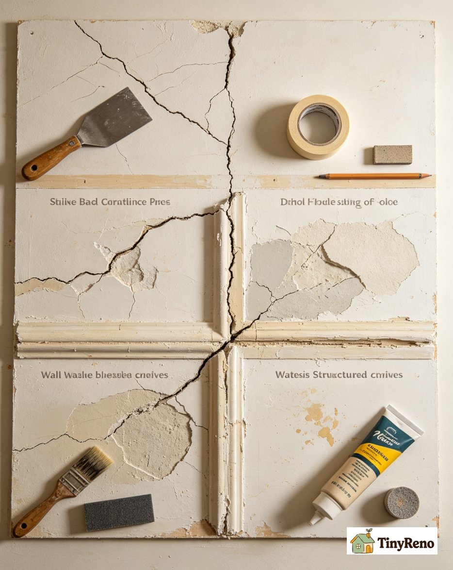 The Six Types of Cracks in Ceiling and Which You Can Fix Yourself