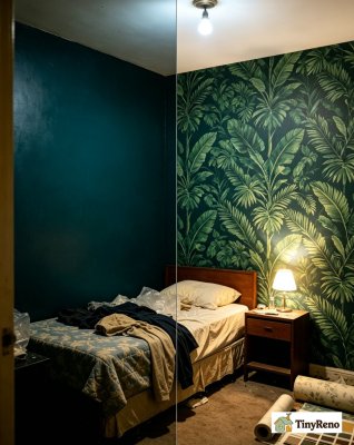 Moody Peel and Stick Wallpaper: How to Avoid the Cave Trap