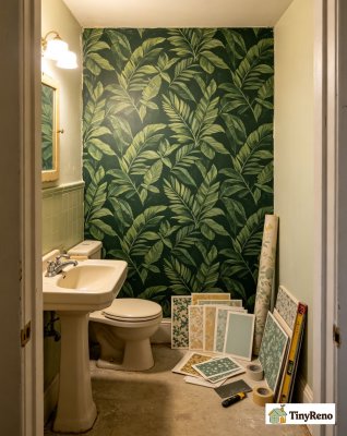 Wallpaper Powder Room: 5 Patterns That Work, 3 That Always Fail, and How to Hang It in a Day