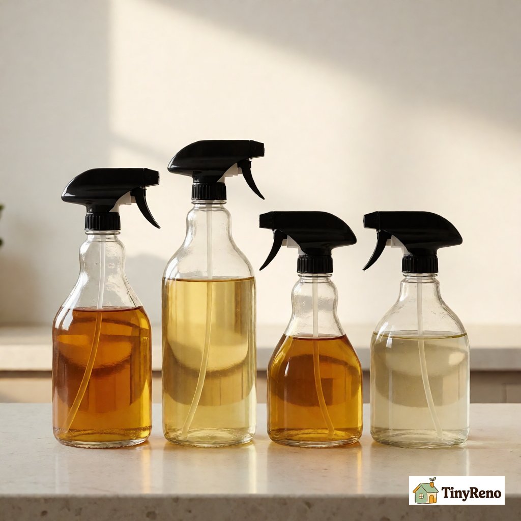 Compare 4 pine sol dilution tests for keeping mice away from rentals