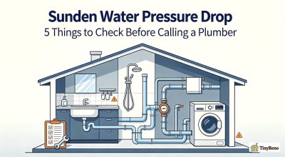 Water Pressure Dropped: 5 Checks Before a Plumber