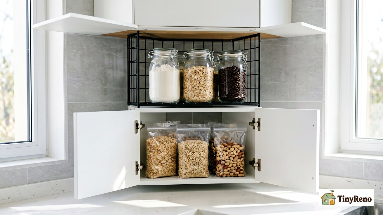 Kitchen Cabinet Organizers (9 Setups, No Drilling)
