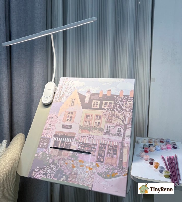 It's really perfect for a desk lamp.