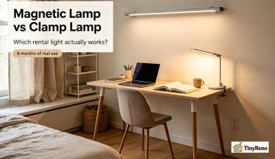 Magnetic vs Desk Clamp Lamp: 6 Months in My Rental