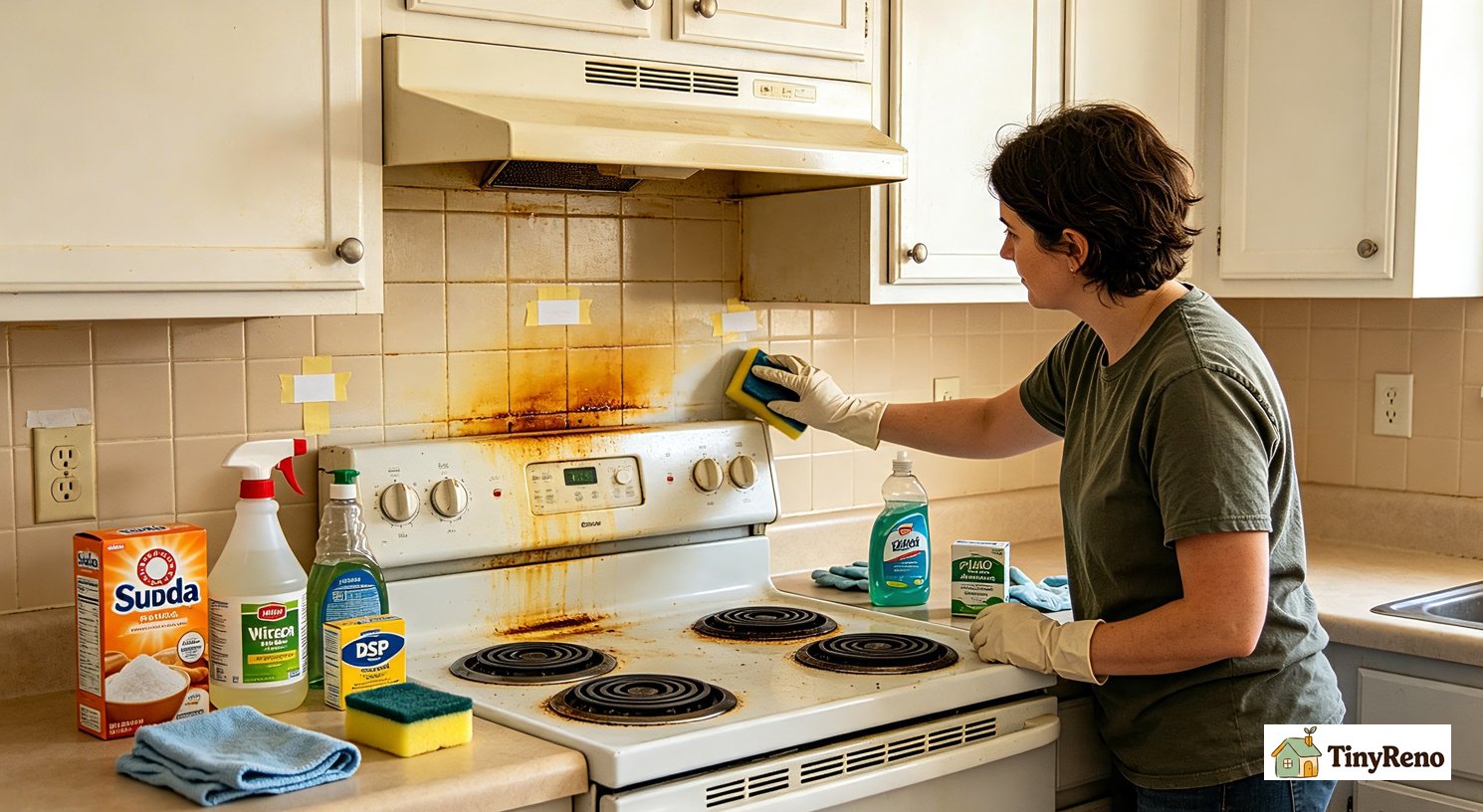 3 Layers of Kitchen Grease — Here's the Fix for Each